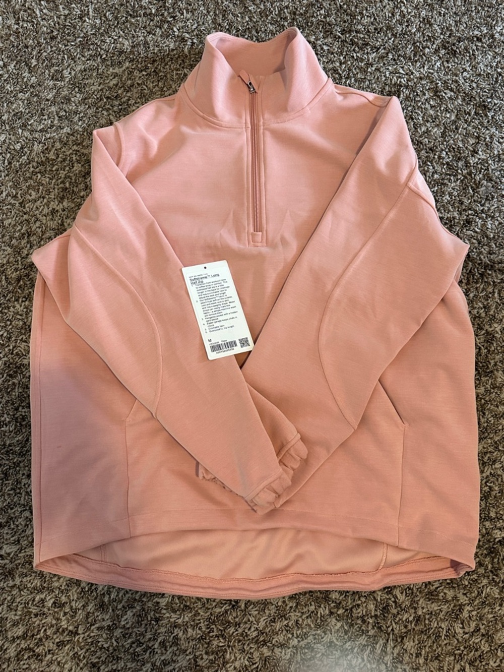 lululemon Softstreme Long Half Zip - Picture 4 of 8